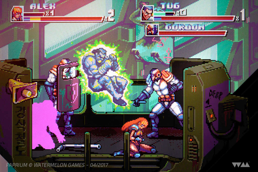 PAPRIUM (ex Project Y), nouveau Street Of Rage like sur Megadrive 14902811