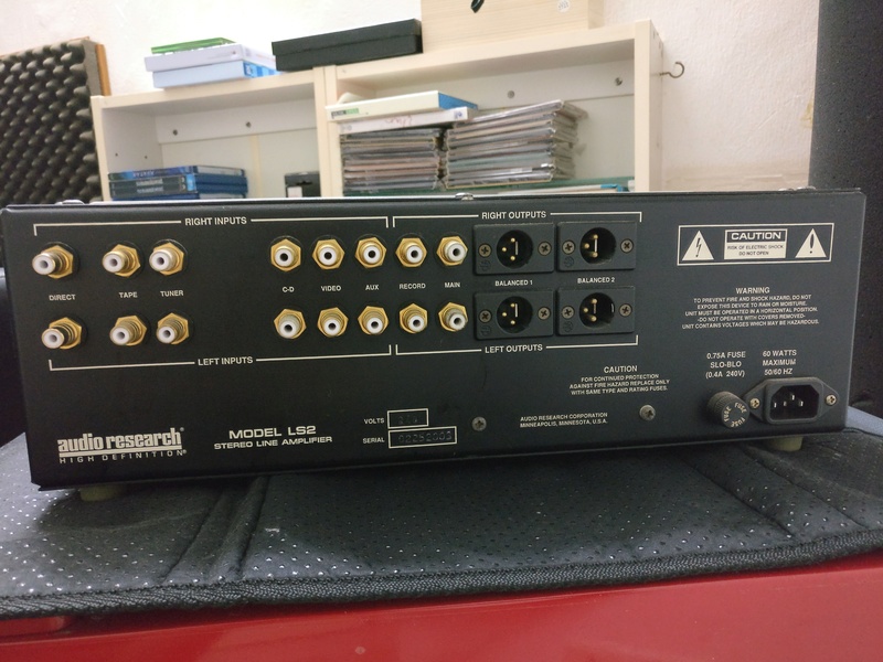 [SOLD] Audio Research LS2 Line Stage Preamp Img_2012