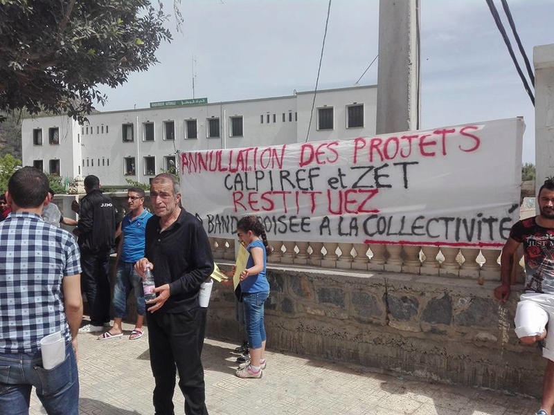 Marche à Aokas contre la destruction de la bande boisée le lundi 22 mai 2017 213