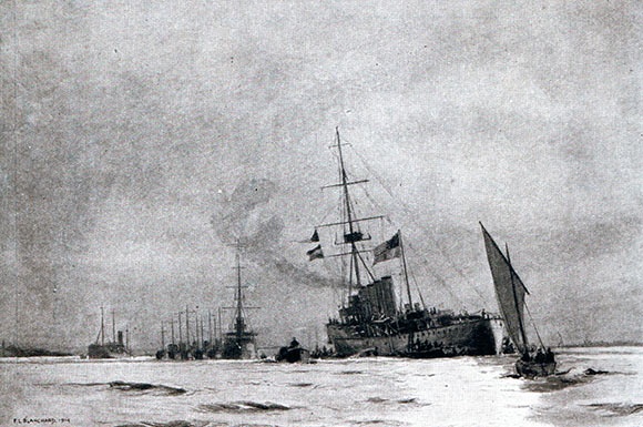 La Bataille de Heligoland (1914) Heligo35
