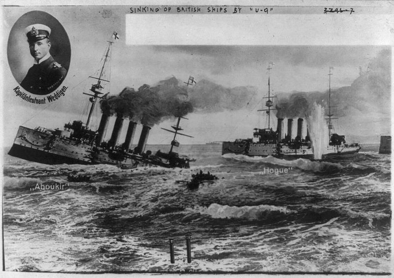 Le U-9 et son exploit de 1914 U9_pos10