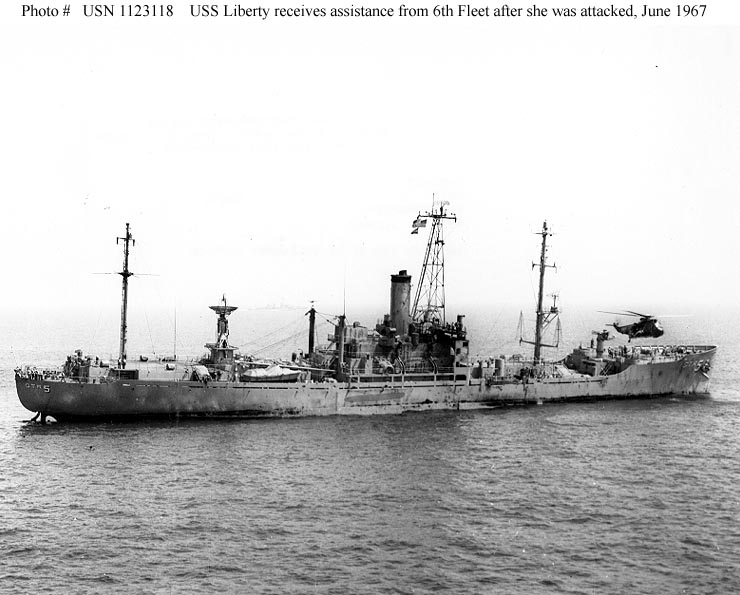 Incident du USS Liberty Uss_li11