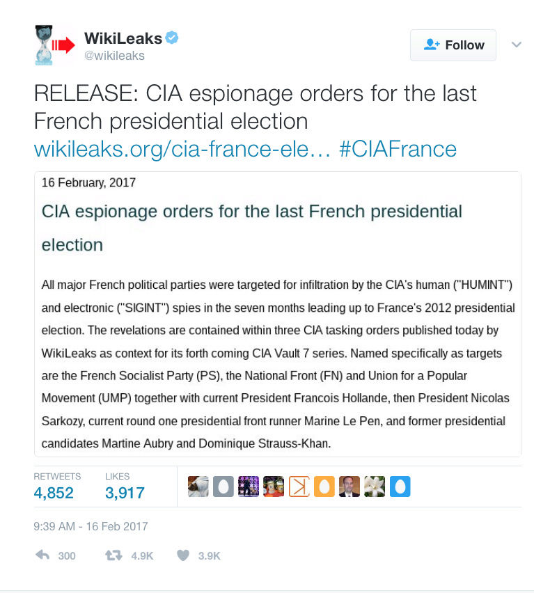 ZERO HEDGE - WIKILEAKS EXPOSES CIA INVOLVEMENT IN FRENCH 2012 PRESIDENTIAL ELECTION Screen13
