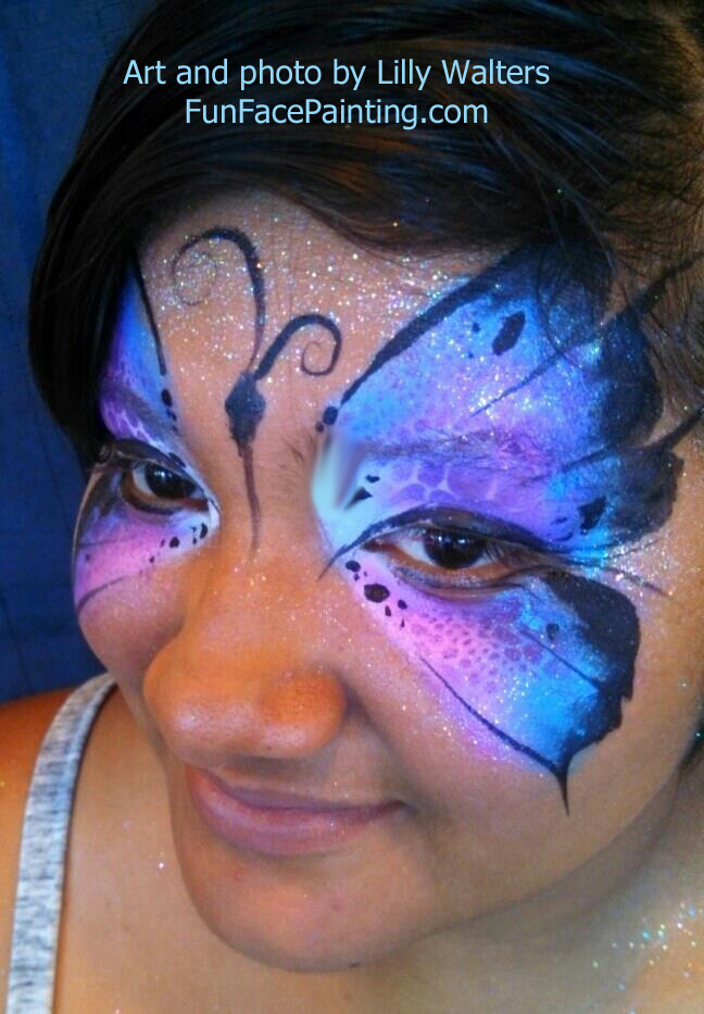 Cell phone photos for Face Painting Butter13