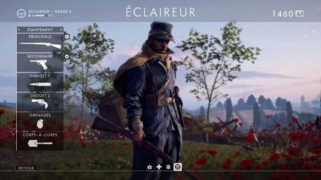 L'apparence des soldats français dans Battlefield 1 Battle14
