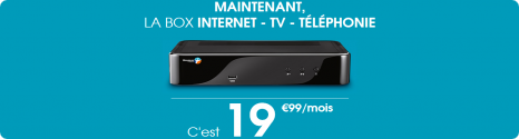 La nouvelle offre Bbox à partir de 19.99€ est disponible Banoff10