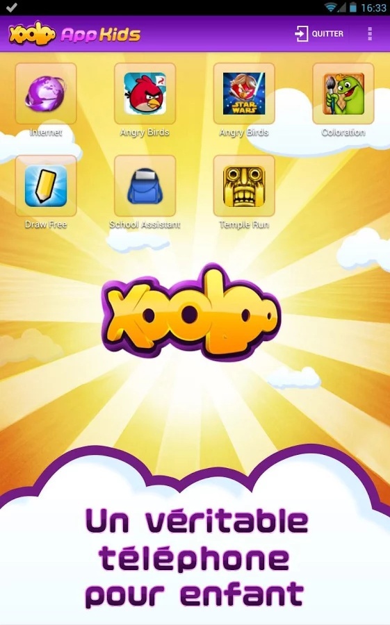 Invitation pour tester XooLoo, une appli de controle parental Xooloo11
