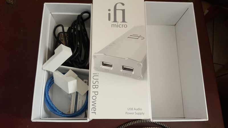 iFi micro iUSB & Pure Solid Silver USB Interconnect cable & MIT USB cable (SOLD) 20170323