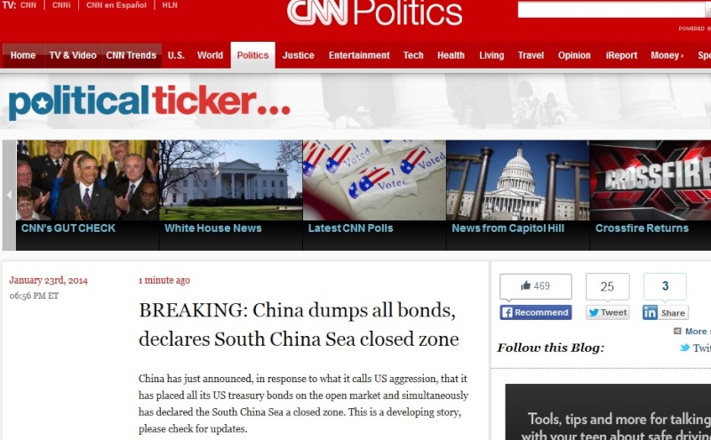There's breaking leak that something big may be going with China Cnn10