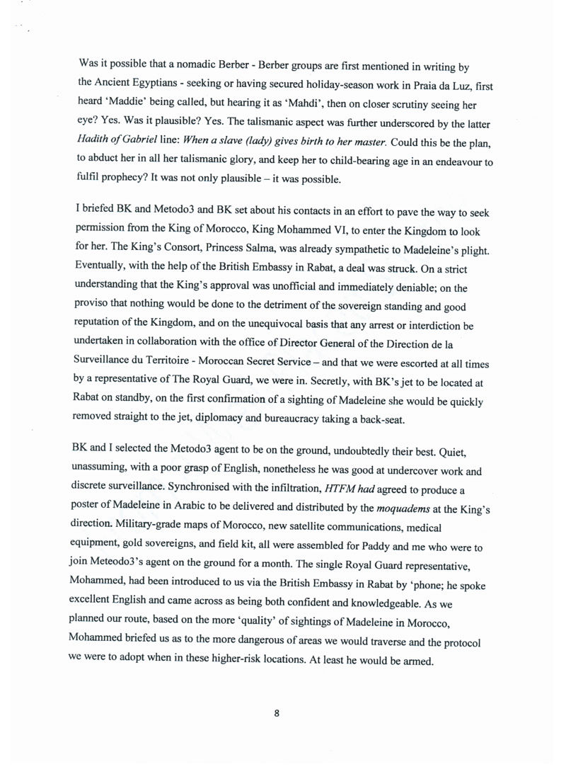 Exclusive to CMOMM >> INSIDE THE MCCANNS’ PRIVATE INVESTIGATION – Disclosures by Gary Hagland, a money laundering expert hired by Brian Kennedy Haglan21