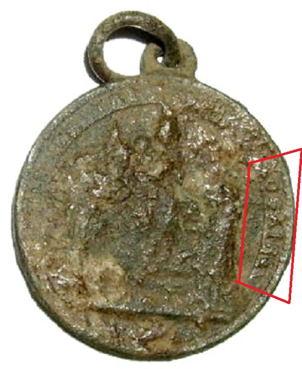 Médaille Pape Léon XIII et ND-du-rosaire Imgp9510