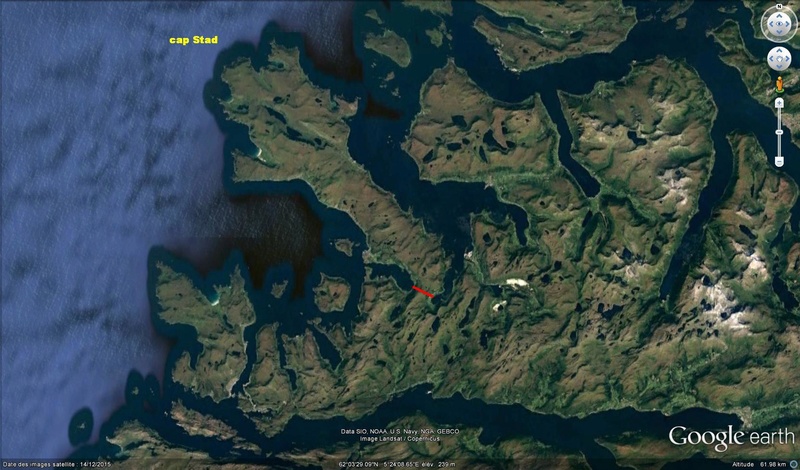 ( bientôt visible sur GE ) le tunnel à paquebots de Stad Norvège Tunel10