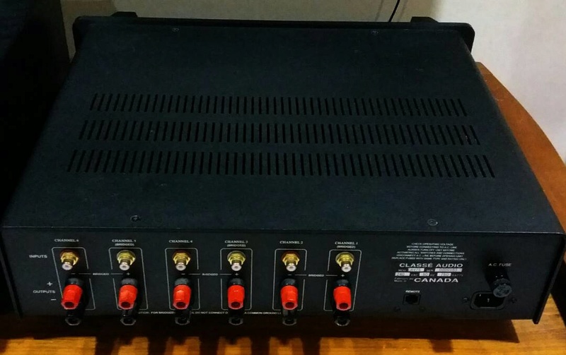 Classe CAV-75 Multichannel Amplifier - 6 channel (bridge-able) Classe11
