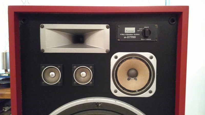 Rebuilt vintage Sansui speakers SP-X7700 (SOLD) Img_2018