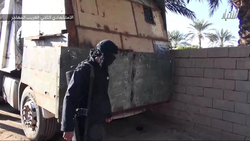 فيديو الدولة الإسلامية ولاية الأنبار غزوة فتح السجارية انتحاريين من المغرب 6410