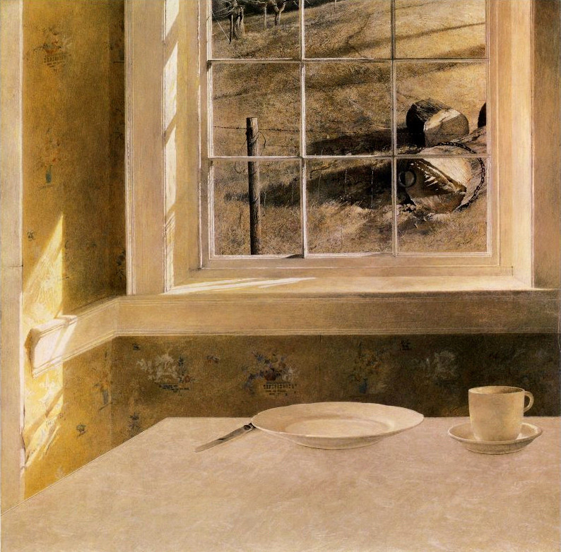 M Andrew Wyeth : Fenêtres, regards, intérieur, extérieur ... Wyeth_25
