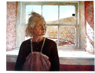 M Andrew Wyeth : Fenêtres, regards, intérieur, extérieur ... Wyeth_54