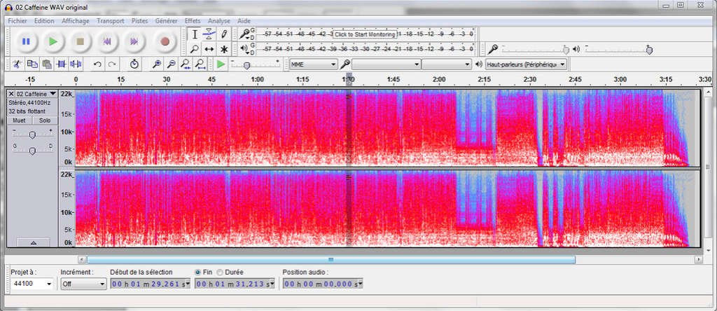 Formats de fichiers audio Audaci13