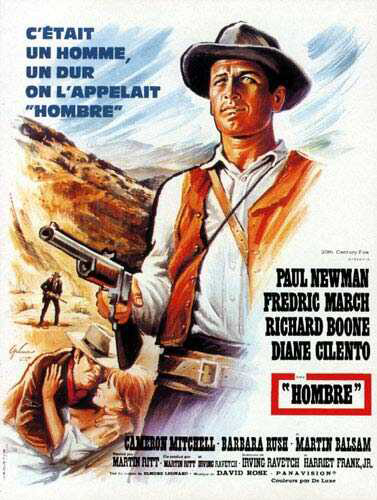 HOMBRE - Martin Ritt - 1967 Affich10