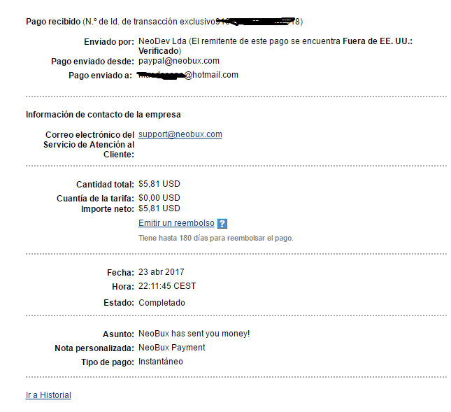 2º de Neobux $5,81 2_neob10