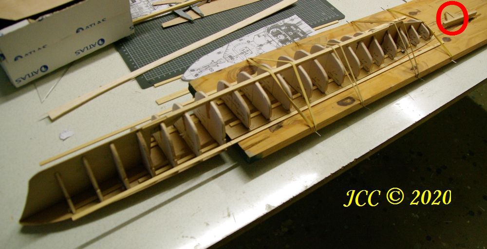 Méthode de construction d'une coque de bateau bois (kit, plan ou modélisme) Imgp6516