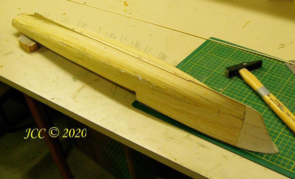 Méthode de construction d'une coque de bateau bois (kit, plan ou modélisme) Imgp6518