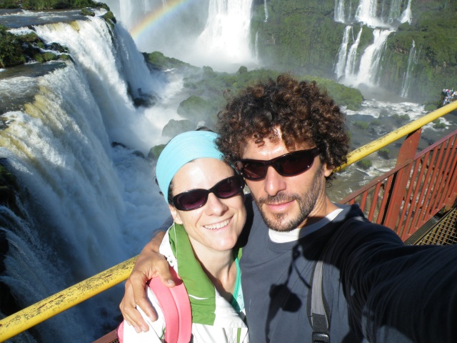 les chutes d'Iguaçu à la frontière argentino-paraguano-brésilienne Dscf2711
