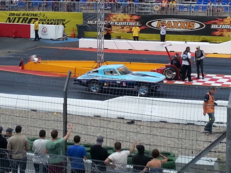 Eine tanzende Corvette bei den Nitrolympx 2013 20130811