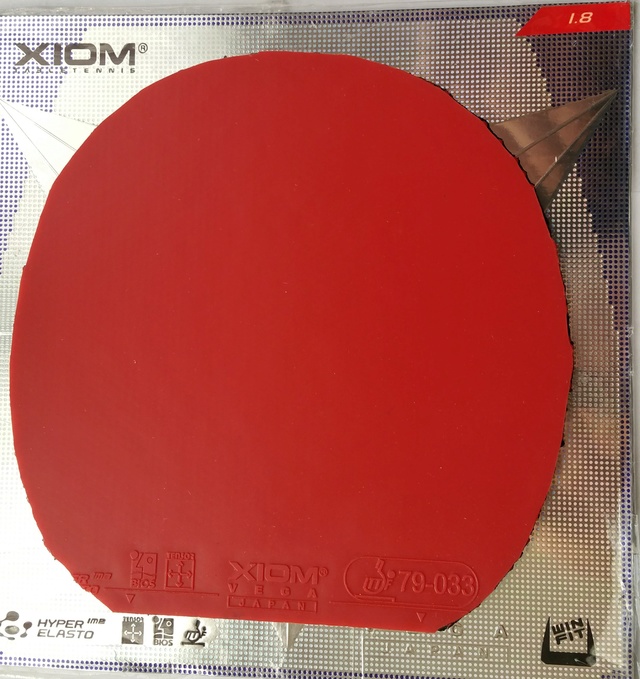 Xiom Vega Japan 1,8mm rouge pour test 20170213