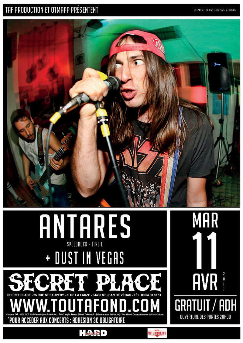 [11/04/2017] ANTARES + DUST IN VEGAS @Secret Place Antare10