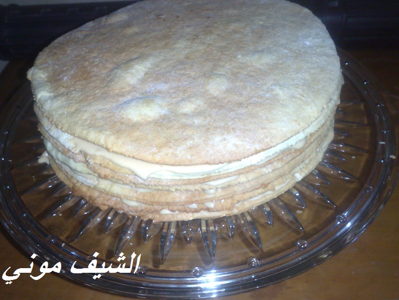 كيكة العسل الروسيه Medovik cake من مطبخ الشيف موني بالصور 2410