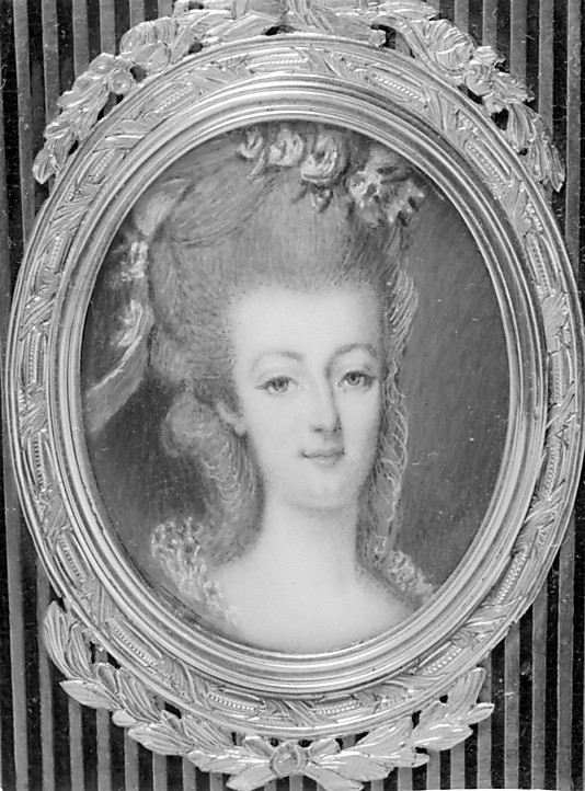 Portraits de Marie-Antoinette et Louis XVI, par Louis-Marie Sicard, dit Sicardi ou Sicardy 21363810