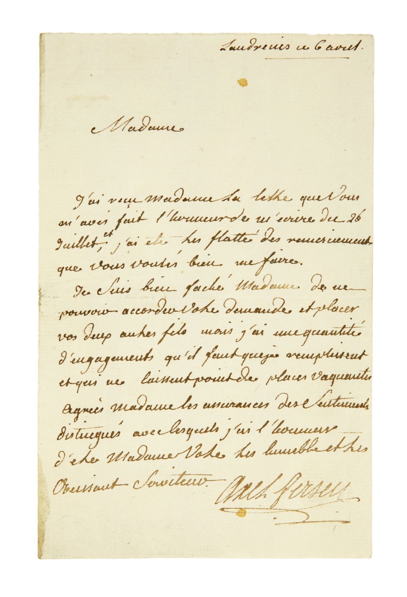 Lettres, mots, notes et extraits du journal d'Axel de Fersen 642810