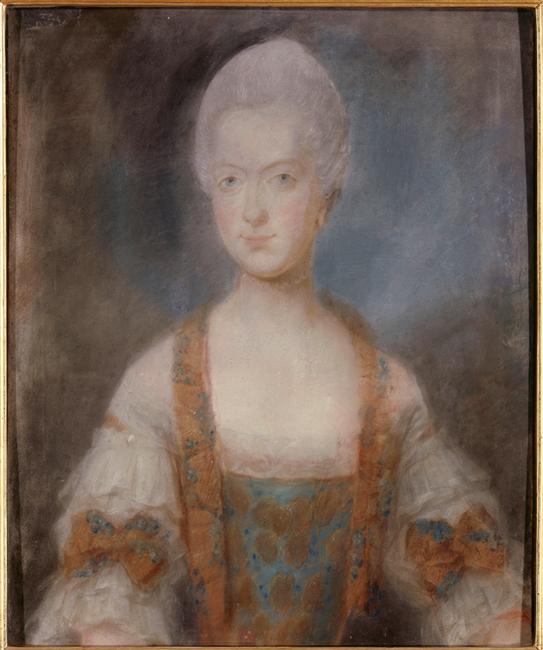 Premiers portraits de Marie-Antoinette par J. Ducreux (et d'après) 96-02113