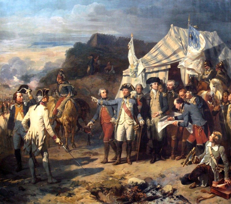 La révolution, la guerre et la déclaration d'indépendance américaine Batail10