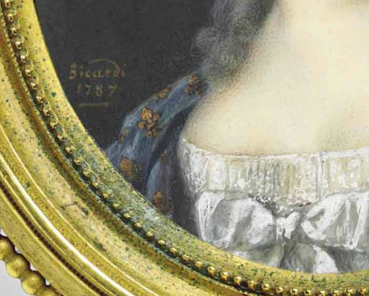 Portraits de Marie-Antoinette et Louis XVI, par Louis-Marie Sicard, dit Sicardi ou Sicardy Captu152