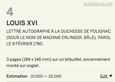 Les lettres de Louis XVI à Mme de Polignac Captur44