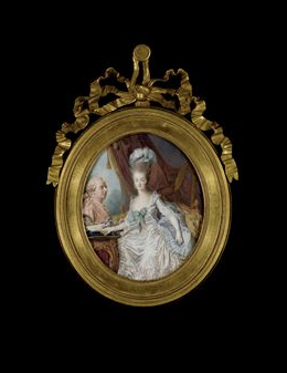 Portraits de Marie-Antoinette par et attribués à Jean-Laurent Mosnier Captur46
