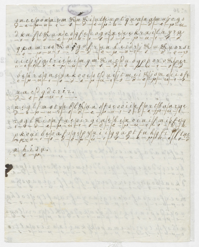 La correspondance de Marie-Antoinette et Fersen : lettres, lettres chiffrées et mots raturés - Page 3 Lettre11