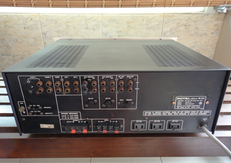 Vintage Rotel RA 1312 Amplifier (Used) Rotel_11