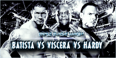 #MATCH 6 : BATISTA VS VISCERA VS JEFF HARDY Wrestl10