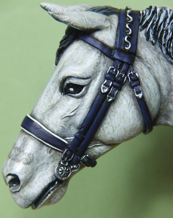 L'atelier de bruno : buste de cheval (200mm). Cheval12