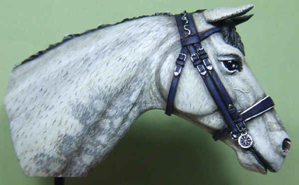 L'atelier de bruno : buste de cheval (200mm). Cheval14