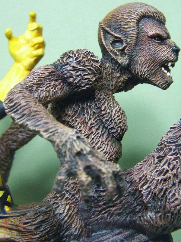 L'atelier de bruno : Félina des News Mutants sculptée par Troy McDevitt. Felina12