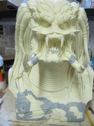L'atelier de bruno : buste Predator (échelle 1). Predat10