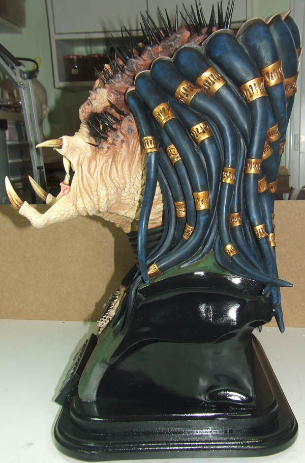 L'atelier de bruno : buste Predator (échelle 1). Predat12