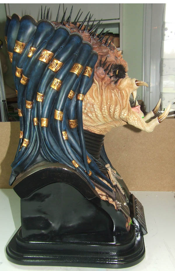 L'atelier de bruno : buste Predator (échelle 1). Predat13