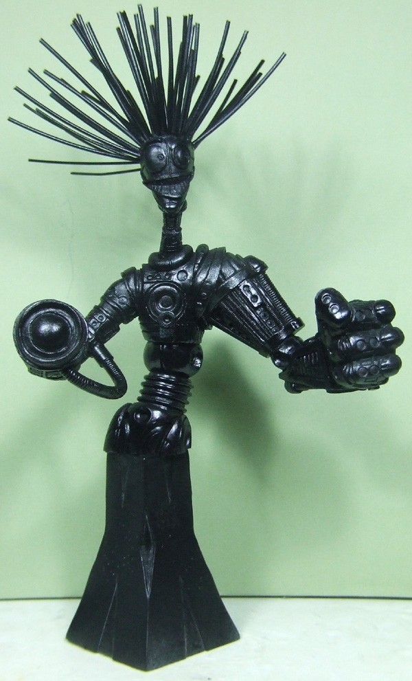L'atelier de bruno : Warlock des News Mutants sculpté par Troy McDevitt. Warloc10