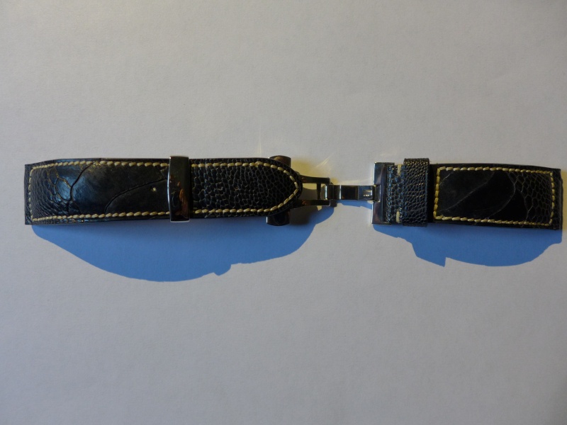  Strap ABP en autruche sur boucle déployante en 24X22 prix 110euros 00810