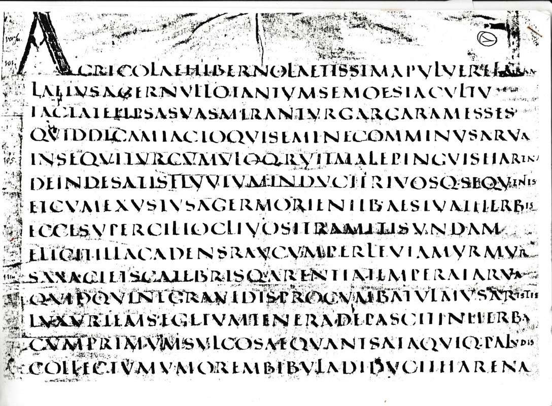 la majuscule en latin Numyri10